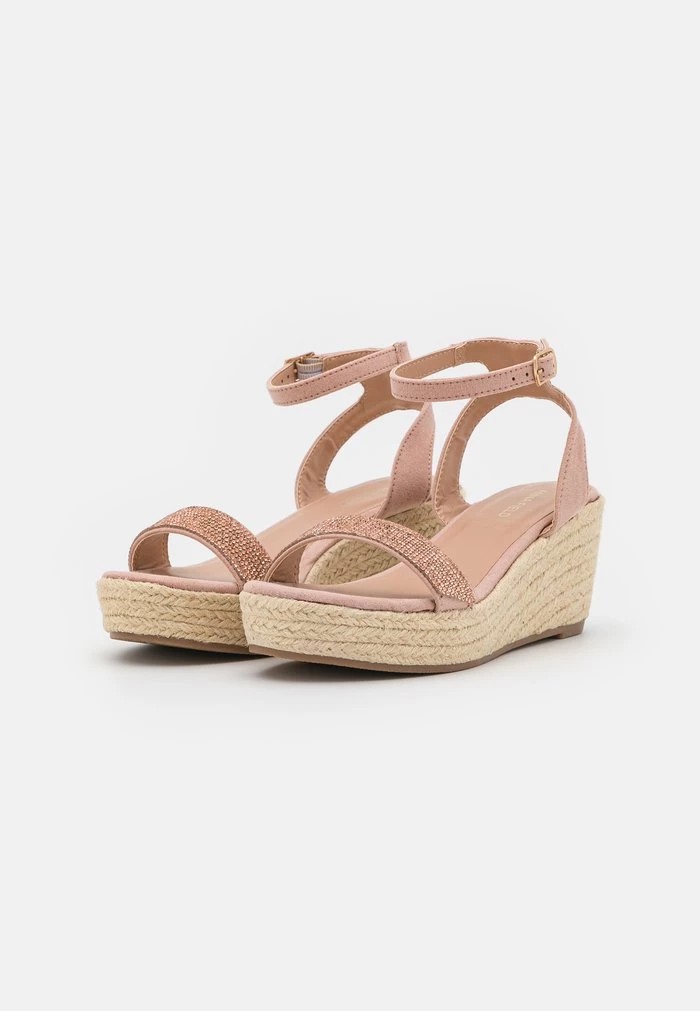 Sandale ANNA FIELD Anna Field Espadrilles Rose Femme | LDO-0272973